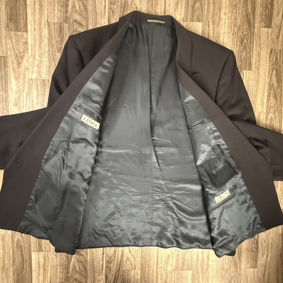 Linea S. Cohen “Troy” 100% Wool Men’s Blazer Sport Coat Model 92285 48R - Picture 5 of 9